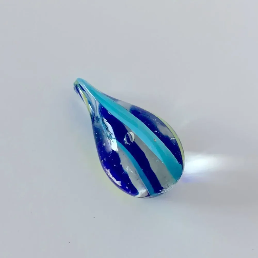 Hand Blown Art Glass Pendant